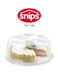 Delice Cake Carrier with Tray &amp; Dome &acirc;&euro;&ldquo; 28cm, Made in Italy