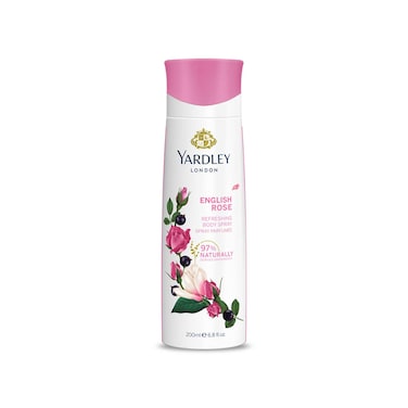 Yardley London English Rose Refreshing Body Spray Pink 200ml