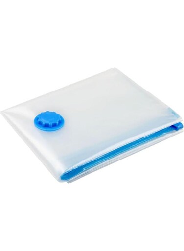Vacuum Storage Bag 70 x 100cm, 1 Space Saver Bag, Reusable Compression Bag Space Saver, Vacuum Bag for Packing, Clothes, Bedding, Travel