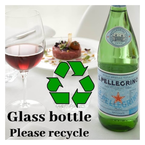 San Pellegrino Sparkling Natural Mineral Water 250ml Pack of 6