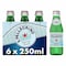 San Pellegrino Sparkling Natural Mineral Water 250ml Pack of 6