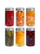 Set of 6 Mason Jars with Airtight Metal Lids &ndash; 16oz Wide Mouth Glass Canning Jars for Spices, Honey, Pickles, and More: Perfect for Kitchen Storage, Wedding Favors, Baby Shower Gifts, and DIY Crafts