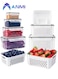 6 PCS Large Fruit Containers for Fridge Food Storage Containers