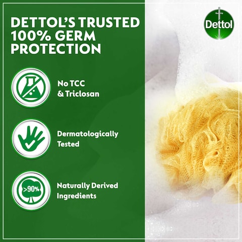 Dettol Fresh Bathing Soap, Citrus &amp; Orange Blossom Scent, 165g