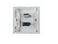 DKURVE 2Port USB HDMI Wall Face Plate Panel Outlet Socket, White