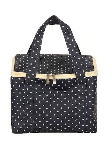 Thermal Insulated Lunch Bag Black/White/Beige One Size