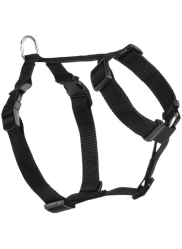 Beeztees Nylon Car Harness, 30-40 cm x 15 mm, Black