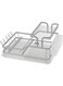 BRIGHTSTONE B&amp;S BRIGHT STONE PA-2305A Beige Aluminum Dish Drying Rack for Kitchen Counter, (57.6 x 38 x 27 cm)