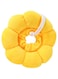 Elizabeth Collar, Rabbit Protection Cone Ultra Small and Soft for Rabbit Totoro Guinea Pig Kitten Recovery Collar Kitten Collar (Yellow, XS)