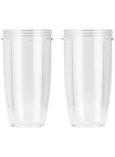 Replacement Cup for Nutribullet Replacement Parts 32oz for Nutri Bullet 600W and 900W, Pack of 2