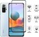 Muzz Redmi Note 10 Pro Max 3D Curved Full Coverage Premium Scratch Resistance 5D Touch Tempered Glass Screen Protector For Redmi Note 10 Pro Max