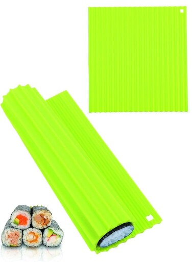 Silicone Sushi Rolling Mat Kit, Non&acirc;&euro;&lsquo;Slip Sushi Maker for Home Kitchen