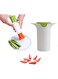 HBSTUDIO Cucumber Slicer, Strawberry Slicer, Carrot Cutter, Creative Kitchen Tools, Multi-Function Fruit And Vegetable Slicer, Fruit Salad Making Pizza Fruit Dispenser