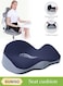 Memory Foam Seat Cushion, Multi Functional Waist Protection Cushion for Pressure Relief, Back Pain Relief, Sciatica, Lower Back and Spine Support, Hemorrhoid Pain Relief,Comfortable and Breathable, Removable and Washable