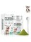 FDTY Plaque off Powder for Dogs, Dog Dental Powder, Dog Bad Breath Treatment, Tartar Remover for Dogs Teeth, Natural Dog Teeth Cleaning, Fresh Breath, for Dog Teeth &amp; Bad Breath（1pc 50g）