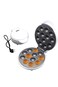 Pop Cake Maker 12 Slot&ndash; Electric Non-Stick Donut Machine with Cool Touch &amp; Indicator Lights
