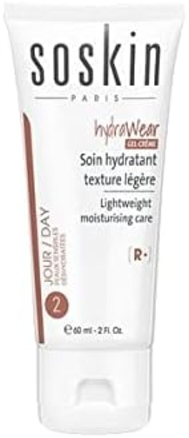 Fotopharmacy Soskin Hydrawear Light Moisturizing Gel-Creme, 60ml, Lightweight Moisturing Care, For Sensitive &amp; Dehydrated Skin