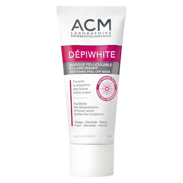 ACM Depiwhite Whitening Peel-Off Mask For Brown Spot &amp; Uneven Complexion 40ml