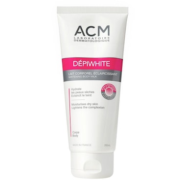 ACM Depiwhite Whitening Body Milk, Moisturising &amp; Nourishing Body Lotion With Anti-Brown Spot Action 200ml