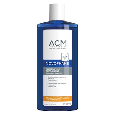 ACM Novophane Energizing Shampoo For Damaged, Dull &amp; Weakened Hair 200ml