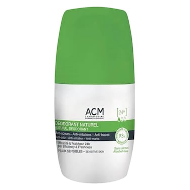 ACM Natural Anti-Irritation 24H Deodorant Roll On For Sensitive Skin 50ml