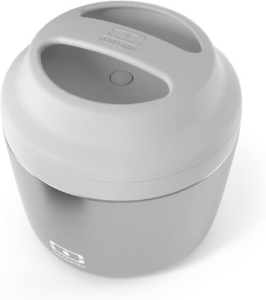 Monbento Element Insulated Food Jar-Silver
