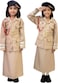 Police Girl Officer Costume for Kids &ndash; UAE Brown   Authentic &amp; Premium - Small