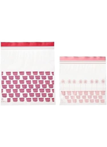 Premium Quality Resealable Sealing Bags-ISTAD-Zipper Lock-Reuseable Zipper Bags,Food Organizers-Sandwich Bags (Pack of 50-25x2.5L=25x1.2L)