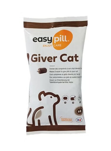 EasyPill Giver, Soft Pill Hiding Treat for Easy Medication Administration, For Cats 20 Bars x 10g From Varmacy