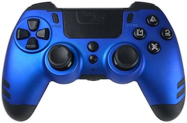 STEELPLAY PS4/PC SLIMPACK WIRELESS CONTROLLER - BLUE