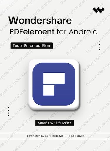 Wondershare PDFelement for Android Team   Lifetime   Digital License   Same Day Delivery