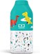 Monbento Positive S Kids' Water Bottle, Blue Dino