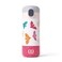 Monbento Pop Kids' Insulated Bottle, Pink Birds
