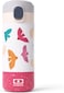 Monbento Pop Kids' Insulated Bottle, Pink Birds