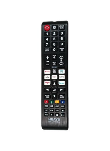 Replacement Remote Compatible for Samsung Smart-TV, 4K Ultra HD SUHD Crystal HDR OLED LED LCD QLED UHD Curved TVs