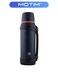 Large Flask 2.5L Stainless Steel Coffee Thermos for Travel with BPA Free Cup Oversized Vacuum Bottle Navy Blue