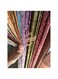 Eyotool 1x2 M Door String Curtain Rare Flat Thread Fringe Panel Room Divider Cute Strip Tassel for Wedding Coffee House Restaurant Parts (Multicolor)