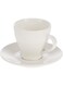 Symphony 60ml Contempo Espresso Cup &amp; Saucer Set - 8 Pieces,White