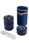 diD Lunch Box, Portable Insulated Lunch Containers With Bag, Leakproof Stackable Stainless Steel Food Container For Adults, Kids, Set of 3 Tier Insulated Boxes