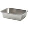 Food Container, Rectangular, Stainless Steel, 1.0 L