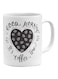 Morning It's Coffee Time Printed Mug White/Black