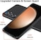 Case for Samsung Galaxy S24 FE 5G, Camera Protection Ultra Slim Soft TPU Silicone Matte Shockproof Bumper Full-Body Protective Cover for Samsung Galaxy S24 FE 2024 (Black)
