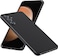 Case for Samsung Galaxy S24 FE 5G, Camera Protection Ultra Slim Soft TPU Silicone Matte Shockproof Bumper Full-Body Protective Cover for Samsung Galaxy S24 FE 2024 (Black)