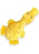 AquaFalcon No Stuffing Crinkle Dog Toy, Squeaky Cute Yellow Duck, Soft Plush Chew Toy for Small, Medium &amp; Large Breed Pet, Durable Fun Indoor Puppy &amp; Senior Pups Toy, Interactive Dog Toy for Boredom