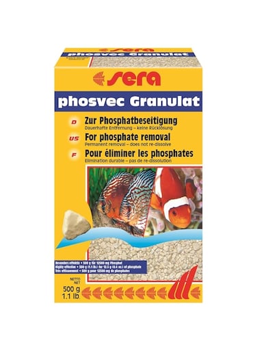 Sera Phosvec Granulat - 500G - Fish Aquarium