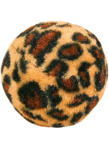 Trixie Balls with Leopard Print Cat Toy - 4PCS