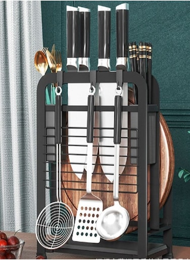 Stainless Steel Multi purpose Knife Storage Rack