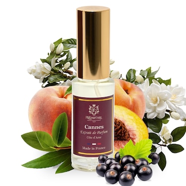 From France Extrait de Parfum Cannes for Women- Floral and Fruity Accords Fragrance - Long Lasting Luxury Perfume, 15 ml
