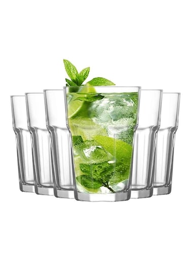 3-Piece Aras Long Drink Glass Set Clear