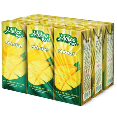 Melco Mango Flavoured Drink, 250ml Pack of 9